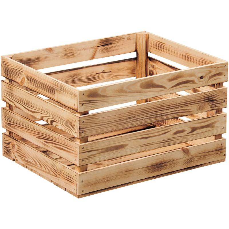 Kesper Holzkiste Kiefer geflammt 47 l von Kesper