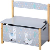 Kesper Kinder-Sitzbank Alpaka grau B/H/L: ca. 60x56x34,5 cm von Kesper