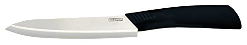 Kesper 90642 Messer, Keramik, schwarz, 5 x 5 x 16.5 cm von Kesper