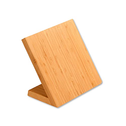 Kesper | Messerblock, Material: Bambus, magnetisch, Maße: 23 x 13 cm, Höhe 20 cm, Farbe: Braun | 58028 von Kesper