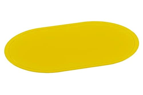 Kesper Platzset, Kunststoff, PVC, gelb, 44 x 28,5 x 0,15 cm von Kesper