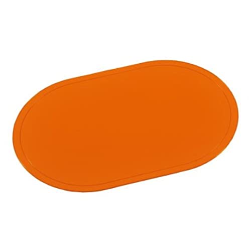Kesper Platzset, Kunststoff, PVC, orange, 44 x 28,5 x 0,15 cm von Kesper