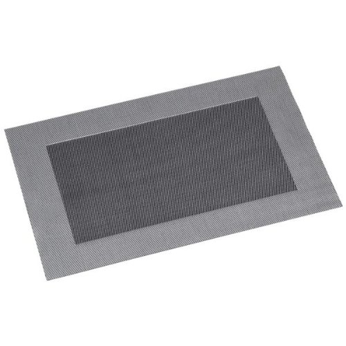 Kesper Platzset, Kunststoff, PVC, rechteckig, grau, 43 x 29 x 0,1 cm von Kesper