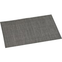 Kesper Platzset, Platzdecken, Platzunterleger, aus Kunststoff, Maße: 430 x 290 x 1 mm, silber von Kesper