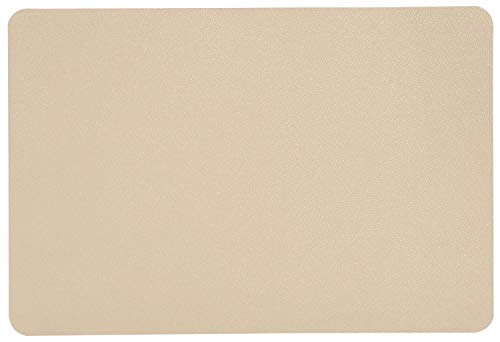 Kesper Platzset, Tischset Lederoptik Creme beige 44x29cm Kunststoff von Kesper