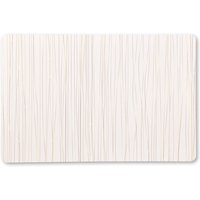 Kesper Platzset aus Kunststoff, 43,5 x 28 cm, weiß/gold, Materialstärke ca. 0,1 cm, Untersetzer/Unterleger für Teller und Servierplatten von Kesper