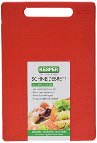 Kesper Schneidbrett, Plastik, 29 x 19.5 x 0.5 cm von Kesper
