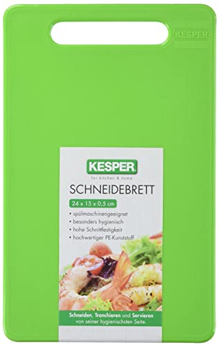Kesper Schneidbrett, Plastik, Grün von Kesper