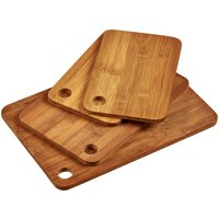 Kesper Schneidbrett natur Holz Bambus B/H/L: ca. 23x4x33 cm von Kesper