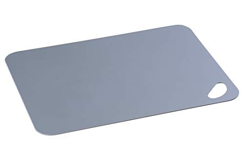 Kesper 30546 Schneidunterlage aus Peva-Kunststoff, Maße - 38 x 29 x 0.2 cm, grau von Kesper