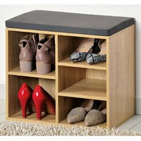 Schuhschrank für Flur, Holzkommode mit Sitz Kesper von Kesper