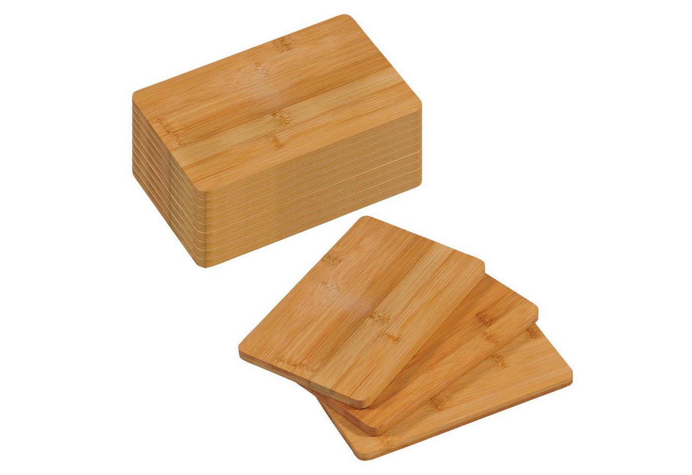Kesper Frühstücksbrett 15 Stück Frühstücksbrettchen, Bambus - 22 x 14cm, Holz, (15-St), zum Brandmalen oder für eine Laser Gravur geeignet Kesper Frühstücksbrett 15 Stück Frühstücksbrettchen, Bambus - 22 x 14cm, Holz, (15-St), zum Brandmalen oder für eine Laser Gravur geeignet von Kesper