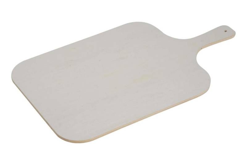 Kesper Servierbrett Flammkuchenbrett mit Tragegriff - Pappelholz von Kesper