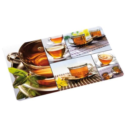 Kesper Tee Design Tisch-Sets, Mehrfarbig, 43,5 x 28 x 0,07 cm von Kesper