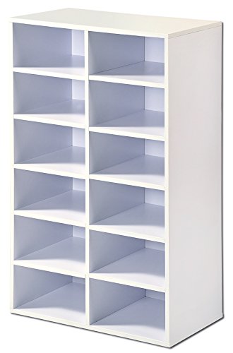 Kesper Universalschrank, Holz, weiß, 51.5 x 29.5 x 87 cm von Kesper