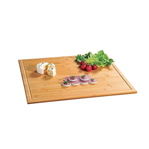 Kesper | Schneidebrett und Abdeckplatte aus FSC zertifiziertem Bambus | Maße: 56 x 50 x 4 cm Kesper | Schneidebrett und Abdeckplatte aus FSC zertifiziertem Bambus | Maße: 56 x 50 x 4 cm von Kesper