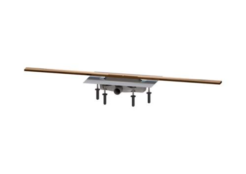 KESSEL Duschrinne Linearis Infinity 60 L: 1100 mm, DN 40, Bronze geb., Megastop 45304.11 von Kessel