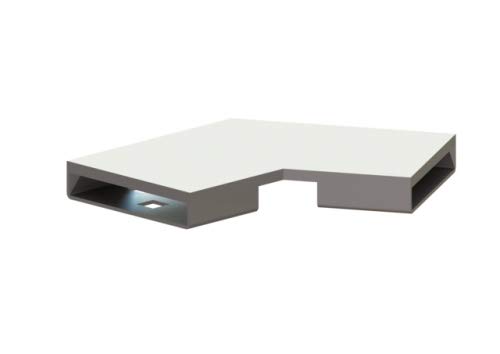 KESSEL Verbindungsstück 30 Grad für Linearis Infinity, Edelstahl poliert 45101.03 von Kessel