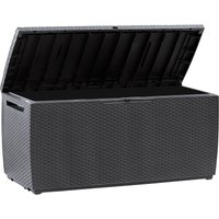 Keter Auflagenbox Capri mit Rollen 123 x 58 x 53cm anthrazit von Keter