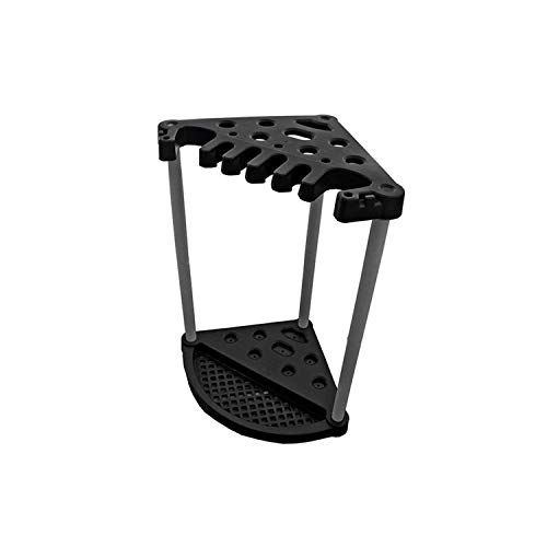 Keter 230826 Gartenwerkzeug Organizer Gerätehalter Ständer Corner Tool Rack Schwarz von Keter