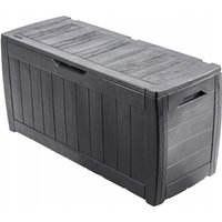 Keter - Tepro Auflagenbox Hollywood 270l graphit Gartenbox Gartentruhe Aufbewahrungsbox von Keter