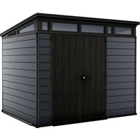 Keter Kunststoffgerätehaus Cortina 97 inkl. Fußboden anthrazitgrau 279 x 218 cm Keter Kunststoffgerätehaus Cortina 97 inkl. Fußboden anthrazitgrau 279 x 218 cm von Keter