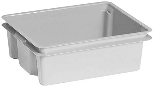 Keter Crownest Recycling Box 17 l, Hellgrau, 43 X 36 X 14.5 cm von Keter