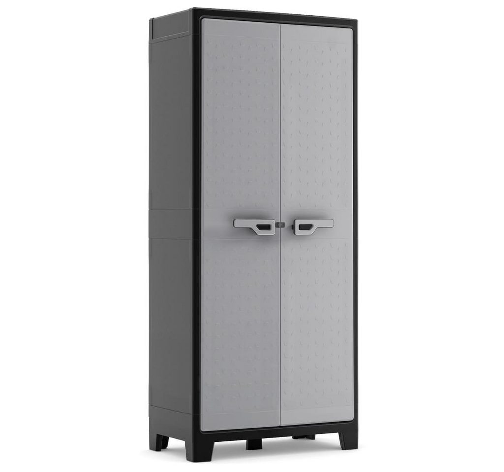 Keter Fächerschrank Universalschrank Titan Schwarz und Grau 182 cm (1-St) von Keter