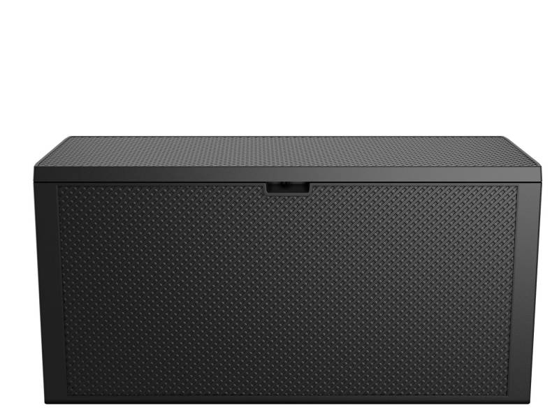Keter Gartenbox "EMILY" 270 Liter, Graphit, bis 80 kg belastbar, mit Griffen & Rollen von Keter
