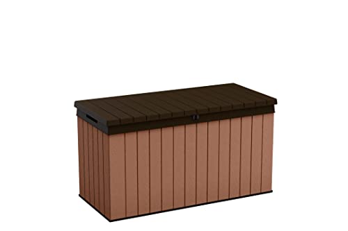 Keter K252701, Darwin Outdoor-Koffer, Fassungsvermögen 570 Liter 142 x 65,5 x 78,2 cm von Keter