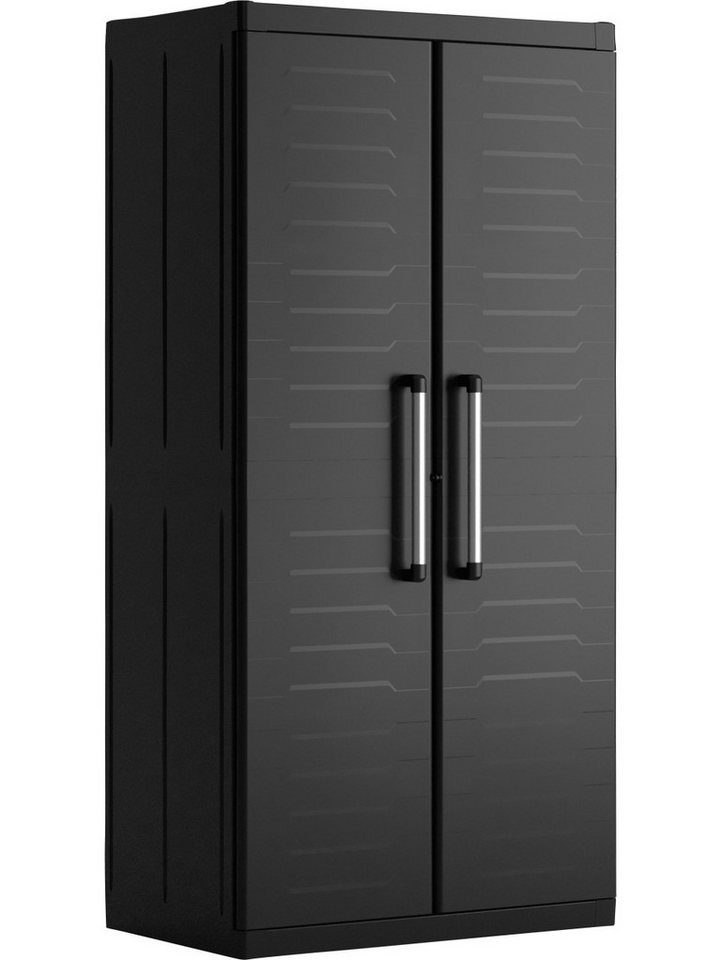 Keter Mehrzweckschrank Keter Kunststoffschrank Detroit XL hoch 89 x 54 x von Keter