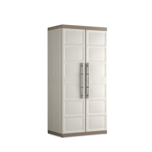Kis Kunststoffschrank "Excellence XL" hoch, 1 Stück, sandfarben, 9680000 0313 02 von Keter