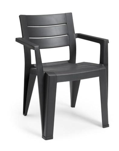 SILLA JULIE Grafito 61,5 X 58,5 X 79 cm von Keter