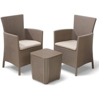 Keter - Set Balkon iowa Cappuccino von Keter