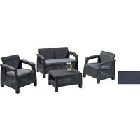 Keter - set rattan corfu lounge von Keter