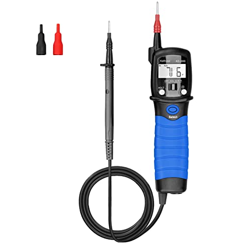 Handheld Digital Multimeter, Pen Type Voltage Tester KE-38B with LCD Backlight & LED Torch, Portable Voltmeter Auto Range Auto Power Off for DC/AC Voltage Resistance Diode Continuity Test Handheld Digital Multimeter, Pen Type Voltage Tester KE-38B with LCD Backlight & LED Torch, Portable Voltmeter Auto Range Auto Power Off for DC/AC Voltage Resistance Diode Continuity Test von Kethvoz