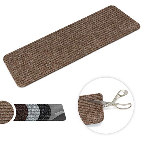 Kettelservice-Metzker Stufenmatte Treppenteppich Tulus Rechteckig Aufleger selbstklebend 60x25cm Hellbraun 18 Stück Kettelservice-Metzker Stufenmatte Treppenteppich Tulus Rechteckig Aufleger selbstklebend 60x25cm Hellbraun 18 Stück von Kettelservice-Metzker