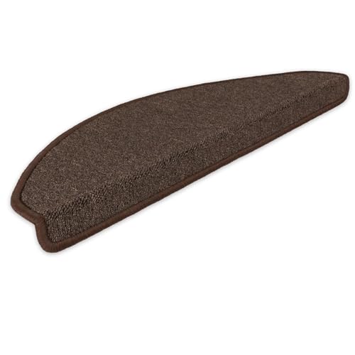 Kettelservice-Metzker Stufenmatten Ariston im Sonderformat 64/20cm Halbrund Kaffeebraun 14 Stück von Kettelservice-Metzker