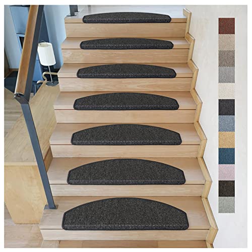 Kettelservice-Metzker Stufenmatten Göteborg Halbrund I in verschiedenen Setvarianten I 65x24x4cm I Anthrazit 20 Stück von Kettelservice-Metzker