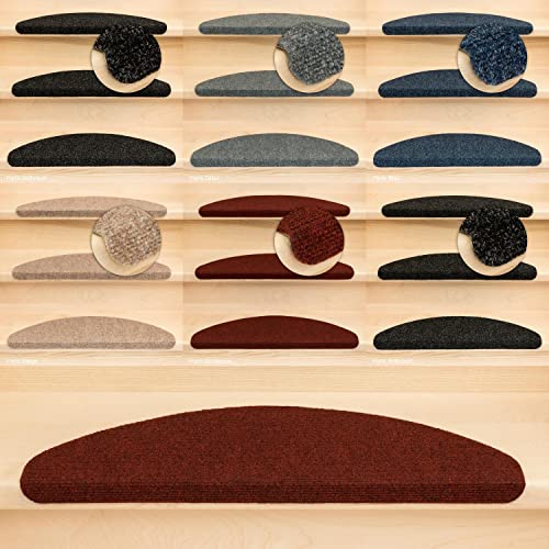 Kettelservice-Metzker Stufenmatten Ramon MW Halbrund | in verschiedenen Set Varianten | 65x21x3,5cm | Bordeaux 28 Stück Kettelservice-Metzker Stufenmatten Ramon MW Halbrund | in verschiedenen Set Varianten | 65x21x3,5cm | Bordeaux 28 Stück von Kettelservice-Metzker