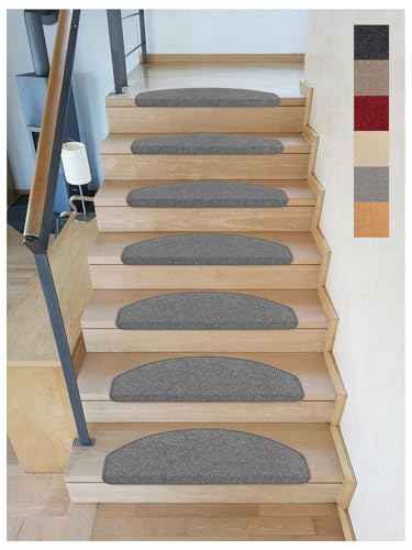 Kettelservice-Metzker Stufenmatten Vorwerk Toscana Treppenteppich Halbrund SparSet Dunkelgrau 26 Stück Kettelservice-Metzker Stufenmatten Vorwerk Toscana Treppenteppich Halbrund SparSet Dunkelgrau 26 Stück von Kettelservice-Metzker