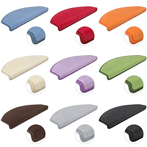 Kettelservice-Metzker Stufenmatten aus Vorwerk Teppich - Halbrund Sparset Senf 16 Stück Kettelservice-Metzker Stufenmatten aus Vorwerk Teppich - Halbrund Sparset Senf 16 Stück von Kettelservice-Metzker