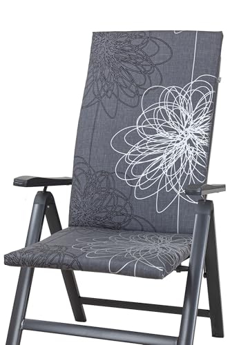 Kettler Polen KETTtex 0519 Auflage Hochlehner Korsika grau-Silber Gemustert 123x49x4 cm Sitzpolster Kettler Polen KETTtex 0519 Auflage Hochlehner Korsika grau-Silber Gemustert 123x49x4 cm Sitzpolster von Kettler Polen