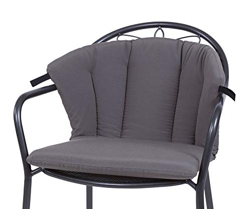 Kettler Polen KETTtex 2085 Auflage für Royal Garden MWH Sessel Elegance Taupe-grau Sitzpolster (ohne Stuhl) von Kettler Polen