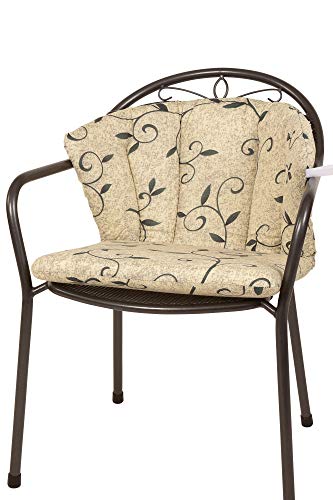 Kettler Polen KETTtex 2222 Auflage für Royal Garden MWH Sessel Elegance Natur Ranke Sitzpolster (ohne Stuhl) von Kettler Polen