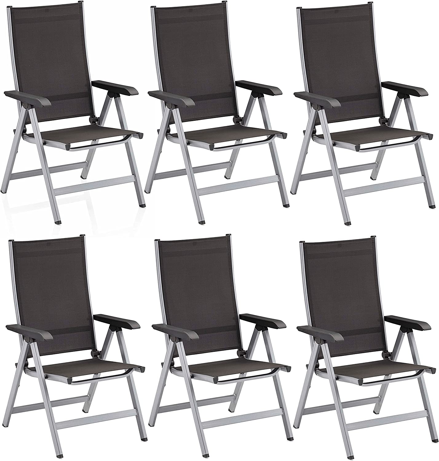 Kettler Basic Plus Klappsessel - 6er Set Kettler Basic Plus Klappsessel - 6er Set von Kettler