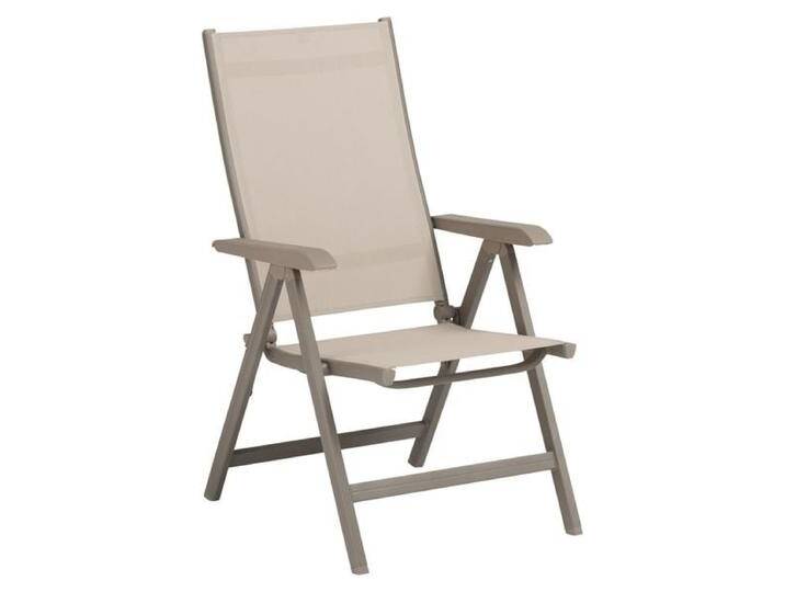 Kettler Basic Plus Klappsessel verstellbar Aluminium/Outdoorgewebe Taupe von Kettler