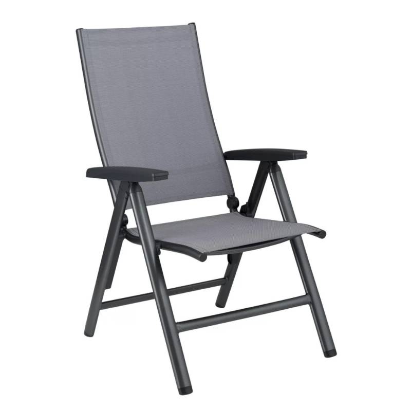 Kettler Cirrus Klappsessel - anthrazit / anthrazit-grau Kettler Cirrus Klappsessel - anthrazit / anthrazit-grau von Kettler