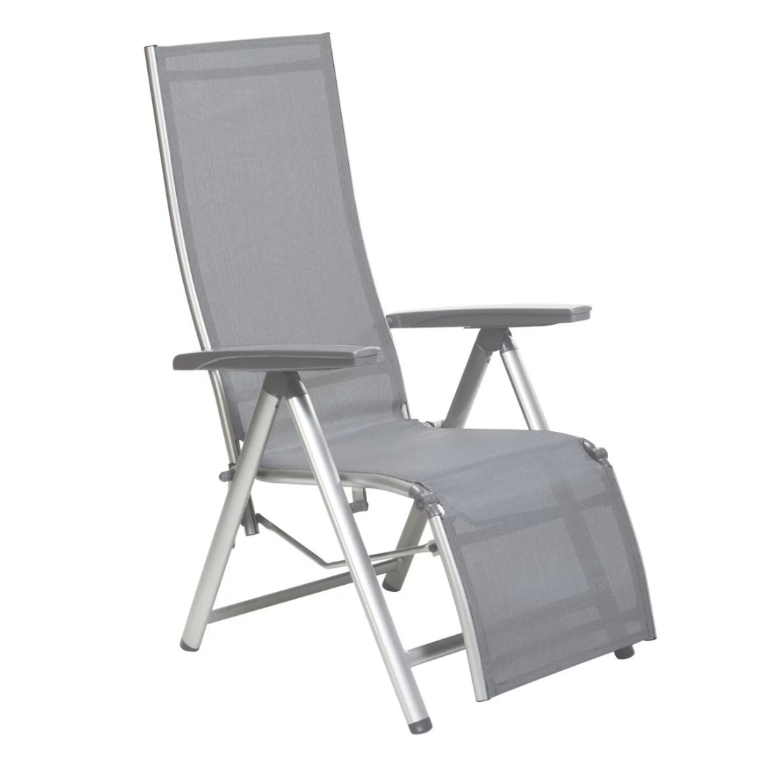 Kettler Cirrus Relaxsessel - silber / anthrazit-grau Kettler Cirrus Relaxsessel - silber / anthrazit-grau von Kettler