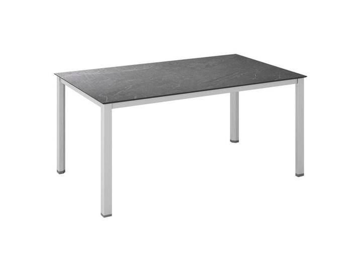 Kettler Cubic Gartentisch 140x70cm Aluminium/HPL Dunkelgrau Hellgrau von Kettler